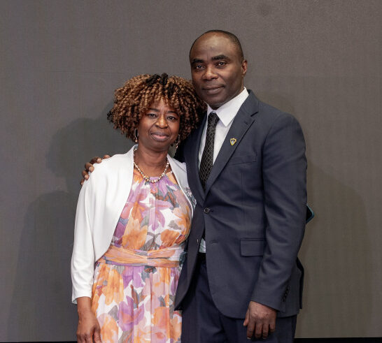 Probationary Overseer Isaac & Mrs. Christiana Acquah