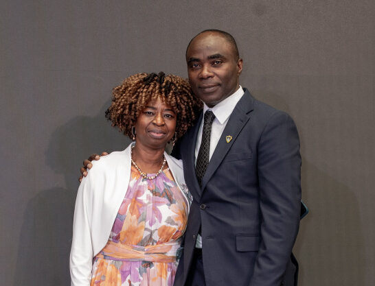 Probationary Overseer Isaac & Mrs. Christiana Acquah