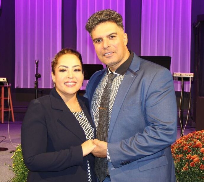 Probationary Overseer Maziyer Tabari & Mrs. Maryam Kavand